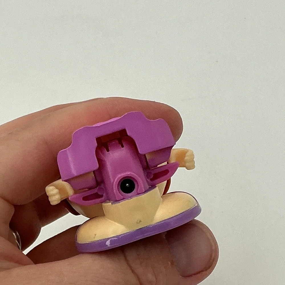 Vtech Flipsies Doll Girl Pink Dress Talks Works